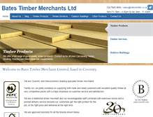 Tablet Screenshot of batestimber.co.uk